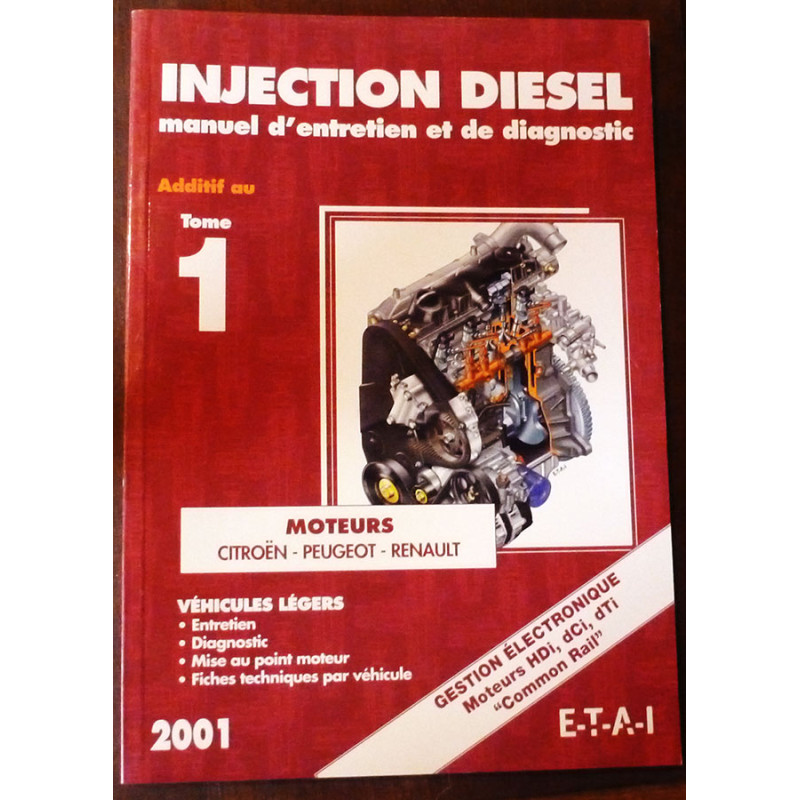 Injection Diesel T1 - Additif  - Manuel ETAI