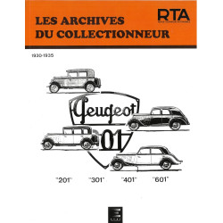 201 301 401 601 30-35 Revue Technique Les Archives Du Collectionneur Peugeot n6