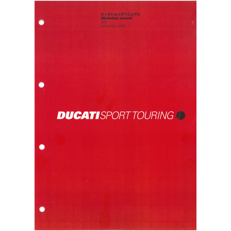 Sport Touring ST4  2003 - Manuel Atelier Ducati Anglais