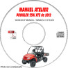 PROWLER 550i XTZ 2012 -  Manuel Atelier CDROM ARTIC-CAT Anglais