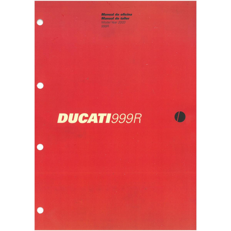 999R - 2003  - Manuel Utilisateur Ducati Espagnol