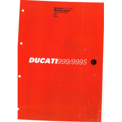 DUCATI 999 -999S modèle 2006  Ref DUCATI : 91470411P  MA-USB-DUC-999S-2006-EN - Manuel Réparation d'Atelier Anglais- Manual Work