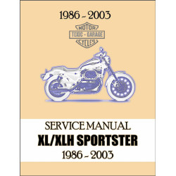 XL-XLH Sportster 86-03 - Manuel USB HARLEY-DAVIDSON  Anglais