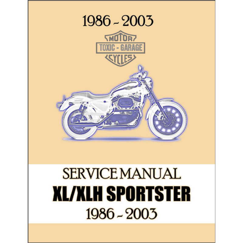 XL-XLH Sportster 86-03 - Manuel USB HARLEY-DAVIDSON  Anglais