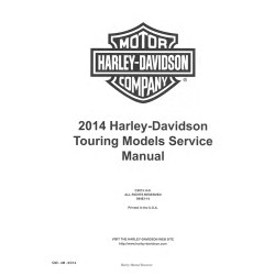 TOURING 2014 - Manuel USB HARLEY-DAVIDSON Anglais